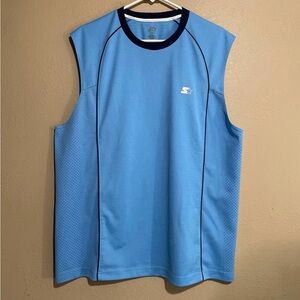 Starter Carolina Blue Sleeveless Basketball Jersey Shirt Men’s L